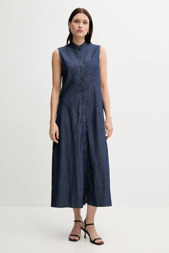 Хлопковое платье United Colors Of Benetton, темно-синий
Хлопковое платье United Colors Of Benetton, темно-синий