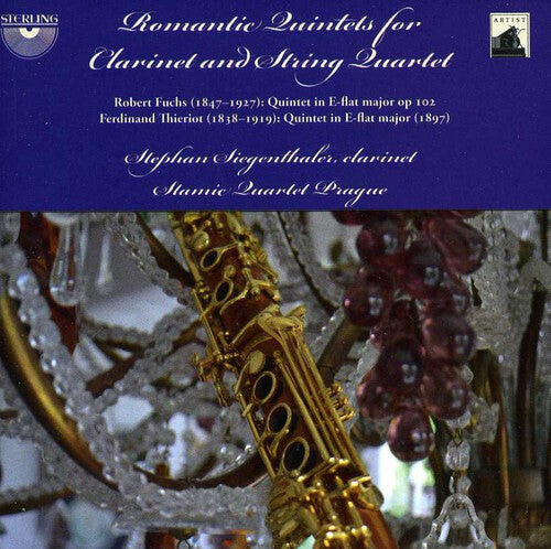 CD диск Siegenthaler / Stamic Quartet Prague: Romantic Quintets for Clarinet & String Quartet
CD диск Siegenthaler / Stamic Quartet Prague: Romantic Quintets for Clarinet & String Quartet