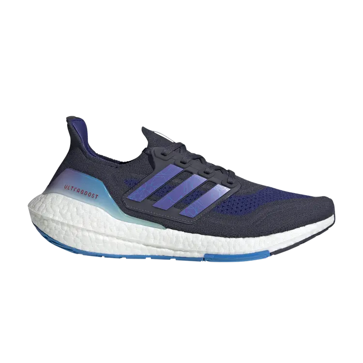 Кроссовки Adidas UltraBoost 21, синий 
Кроссовки Adidas UltraBoost 21, синий