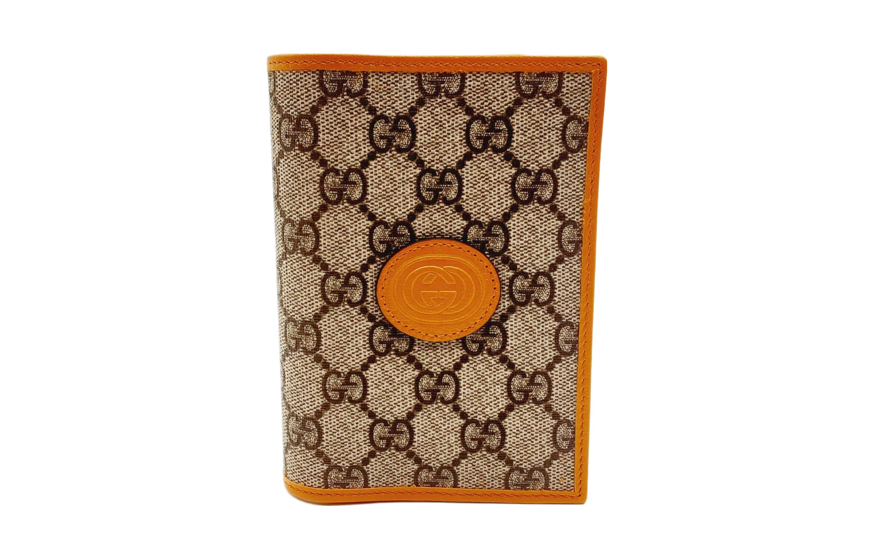 Canvas With Leather Trim Canvas Bag Passport Holder Men's Orange GUCCI, basic set (bag+dust bag)
Canvas With Leather Trim Canvas Bag Passport Holder Men's Orange GUCCI, basic set (bag+dust bag)