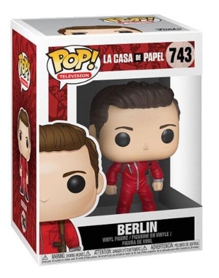Funko POP!, Коллекционная фигурка, №743 Берлин - Paper House
Funko POP!, Коллекционная фигурка, №743 Берлин - Paper House