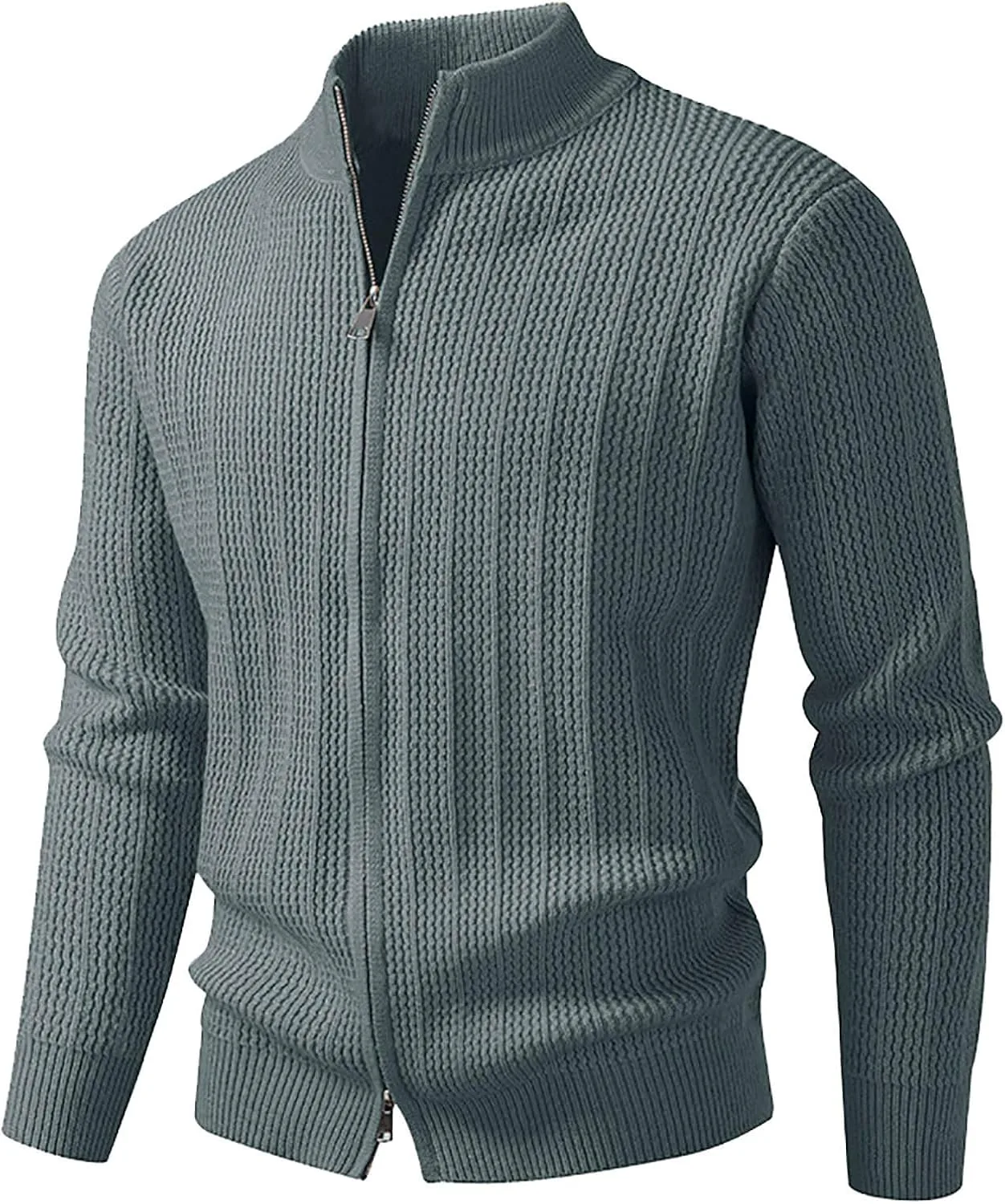 Мужской кардиган FZYLQY с полной молнией, вязаный, с длинными рукавами
Мужской кардиган FZYLQY с полной молнией, вязаный, с длинными рукавами