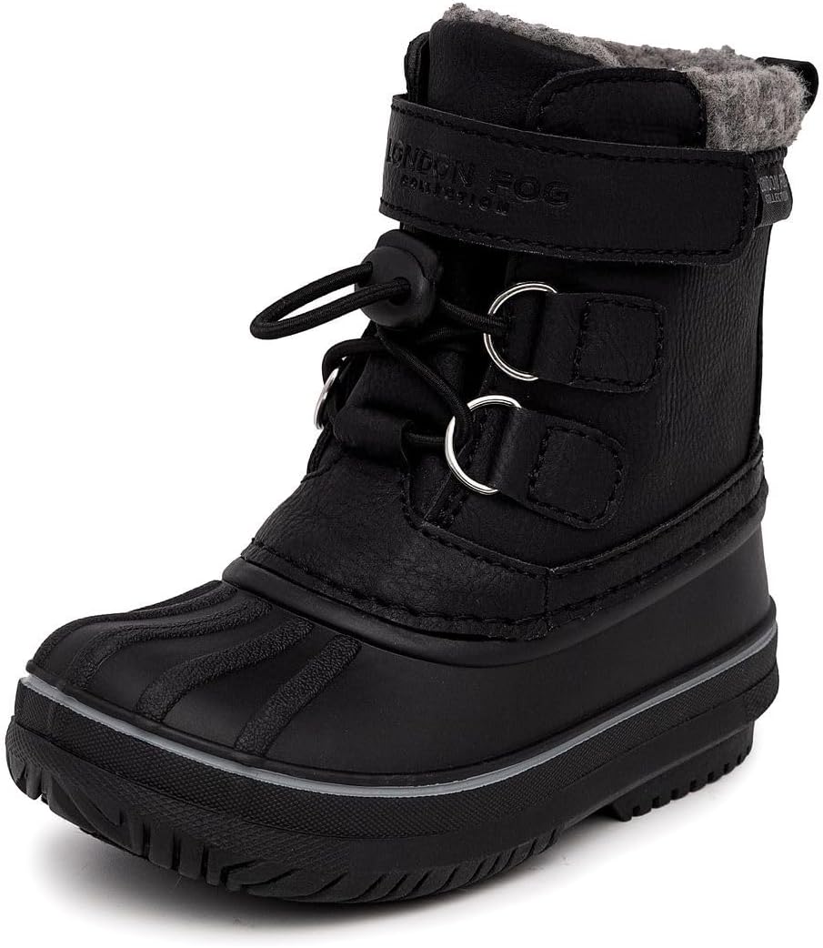 Детские ботинки LONDON FOG Oxford для мальчиков, для холодной погоды и снега, черный
Детские ботинки LONDON FOG Oxford для мальчиков, для холодной погоды и снега, черный