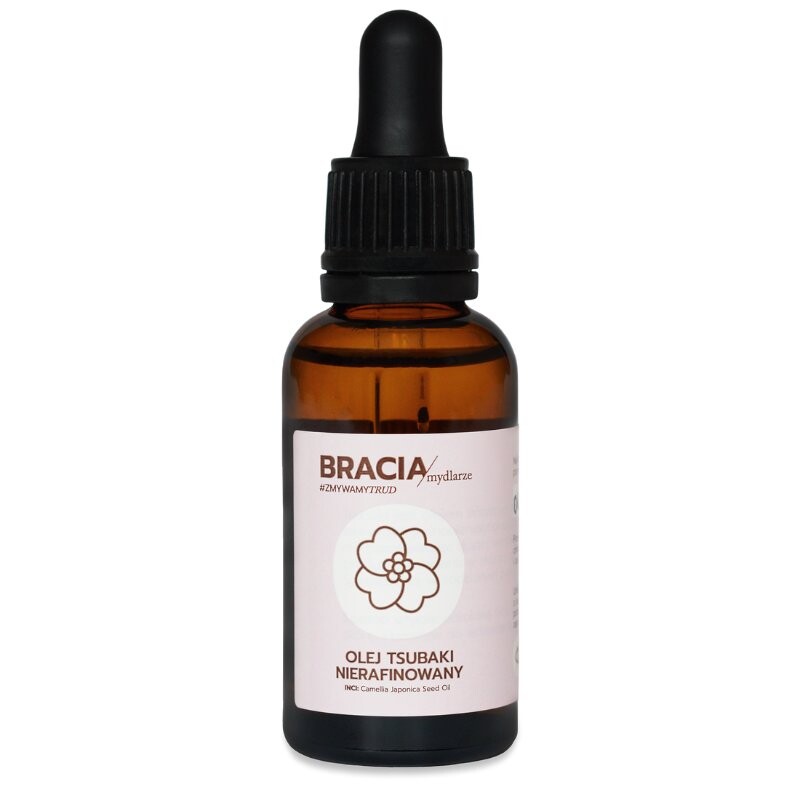 Bracia Mydlarze, нерафинированное масло цубаки, 30мл 
Bracia Mydlarze, нерафинированное масло цубаки, 30мл
