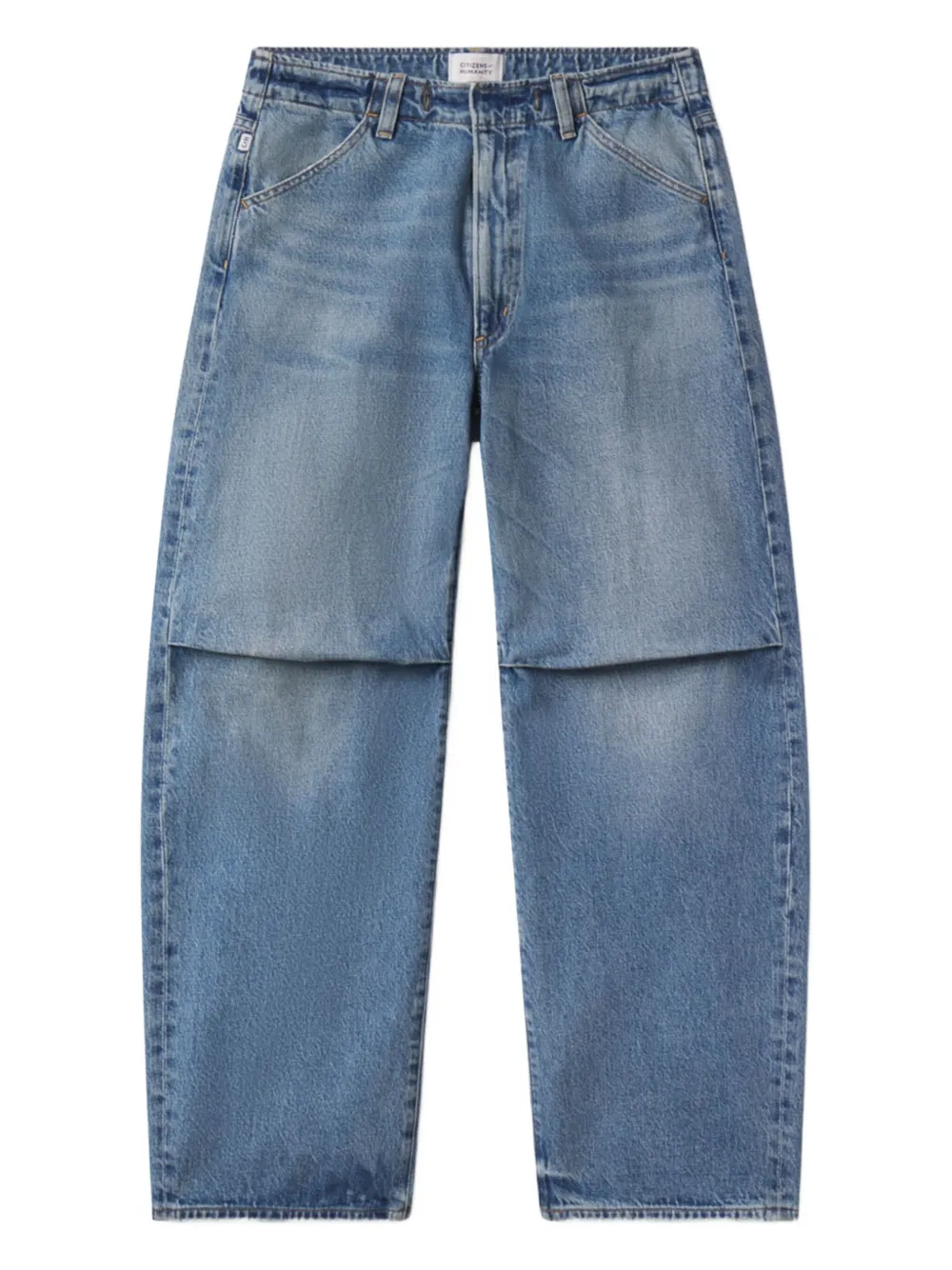 Джинсы со складками на коленях Citizens of Humanity, синий
Джинсы со складками на коленях Citizens of Humanity, синий