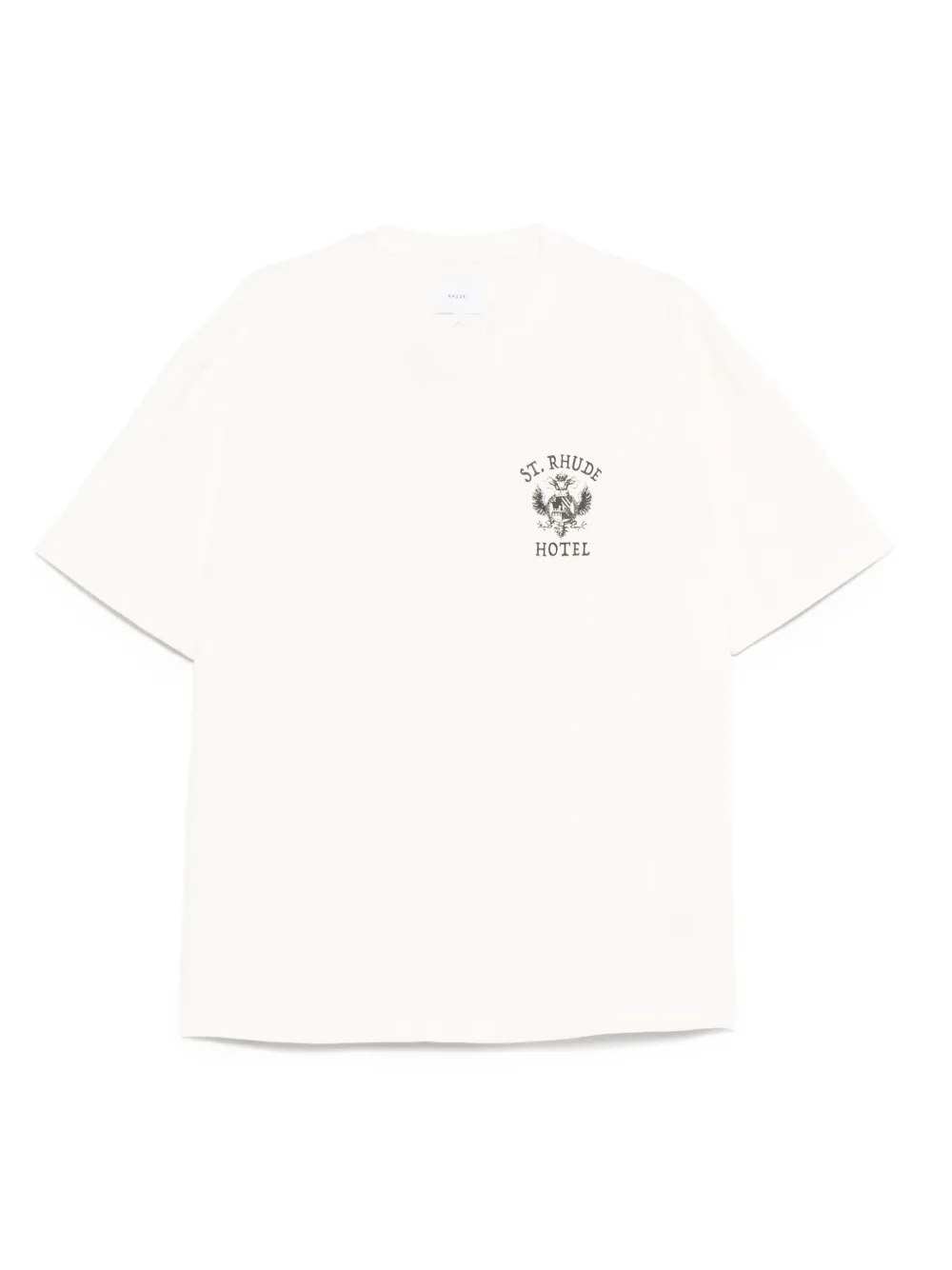 Футболка с принтом RHUDE, нейтральный 
Футболка с принтом RHUDE, нейтральный