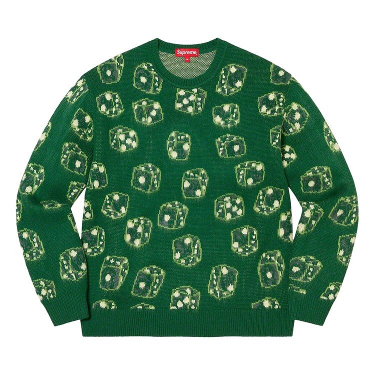 Свитер Supreme Dice Sweater Green, зеленый
Свитер Supreme Dice Sweater Green, зеленый