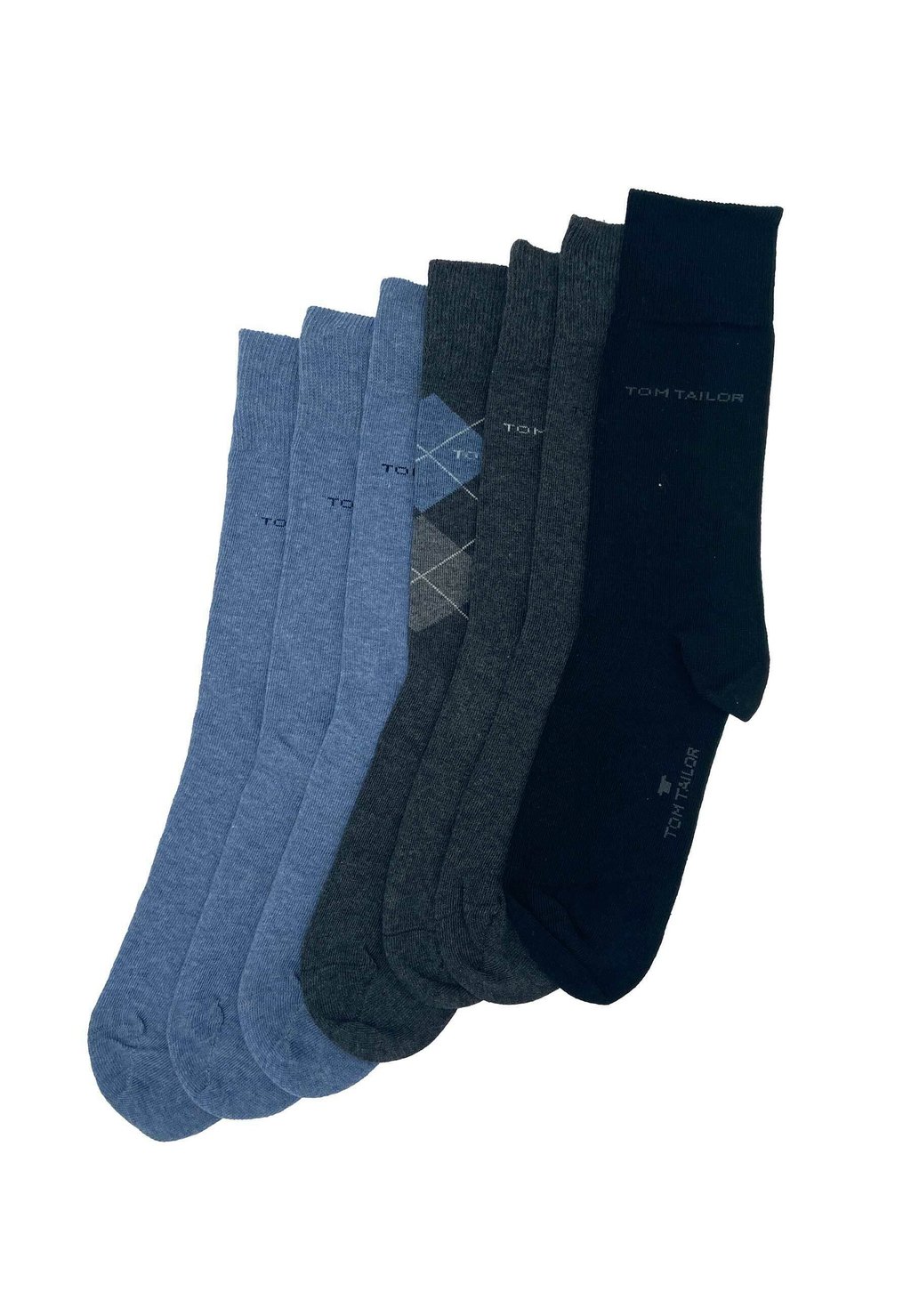 Носки 7 PACK TOM TAILOR, серый
Носки 7 PACK TOM TAILOR, серый