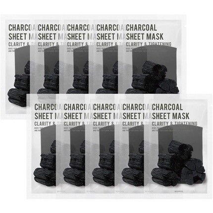 Пакет тканевых масок с углем Purity, 22 мл х 10 шт., корейский уход за кожей, восстанавливающий и осветляющий, Eunyul
Пакет тканевых масок с углем Purity, 22 мл х 10 шт., корейский уход за кожей, восстанавливающий и осветляющий, Eunyul