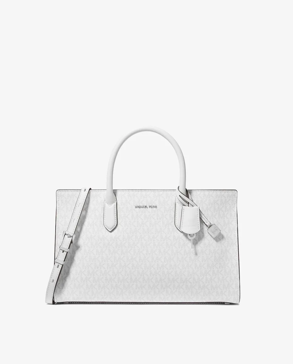 Сумка-портфель Scarlett, трансформируемая в сумку через плечо Michael Michael Kors, белый
Сумка-портфель Scarlett, трансформируемая в сумку через плечо Michael Michael Kors, белый