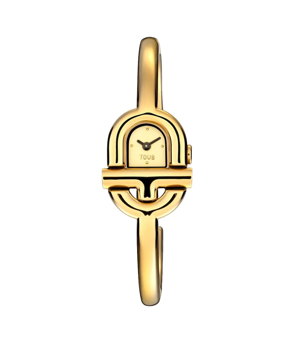 Аналоговые часы Manifesto с браслетом из стали с золотым покрытием IPG Tous, золото
Аналоговые часы Manifesto с браслетом из стали с золотым покрытием IPG Tous, золото