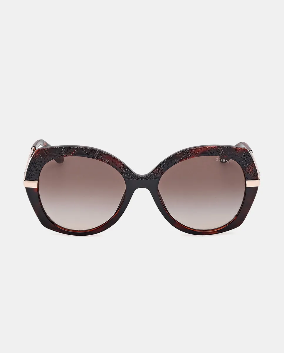 Женские солнцезащитные очки круглой формы с линзой градиентного окрашивания Guess, коричневый
Женские солнцезащитные очки круглой формы с линзой градиентного окрашивания Guess, коричневый