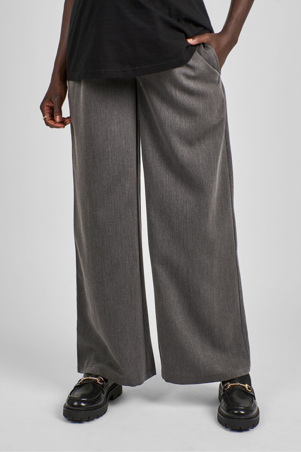 Широкие брюки для беременных Jojo Maman Bébé, серый
Широкие брюки для беременных Jojo Maman Bébé, серый