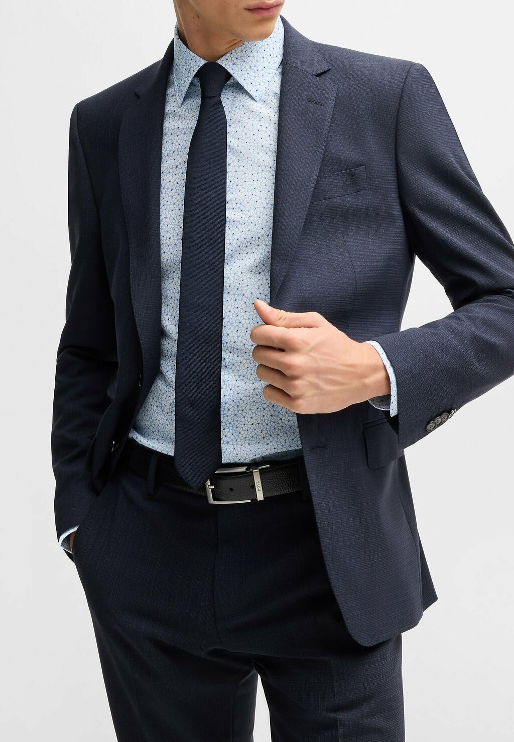 Рубашка HANK-KENT BOSS, светло-голубой
Рубашка HANK-KENT BOSS, светло-голубой