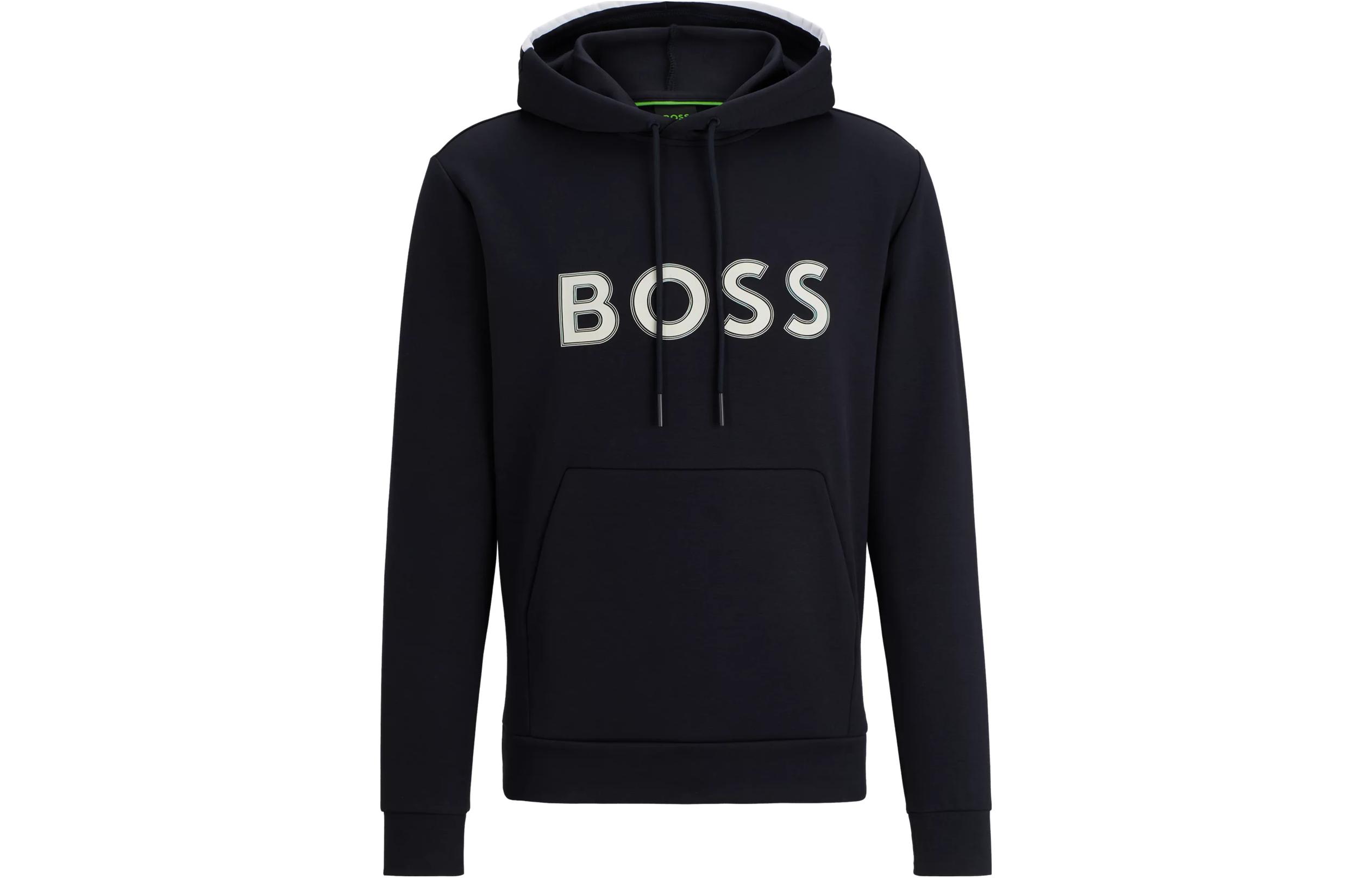 Толстовка с принтом логотипа Boss HUGO BOSS, черный
Толстовка с принтом логотипа Boss HUGO BOSS, черный