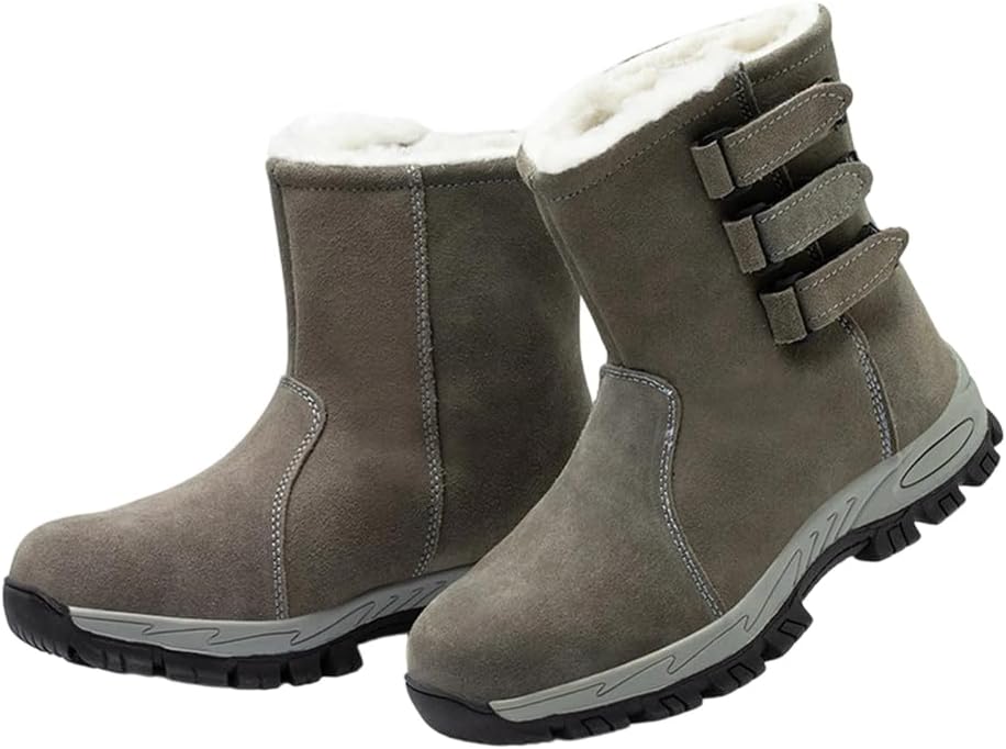 Мужские зимние ботинки с меховой подкладкой, противоскользящие, износостойкие, для улицы в холодную погоду Generic, хаки
Мужские зимние ботинки с меховой подкладкой, противоскользящие, износостойкие, для улицы в холодную погоду Generic, хаки