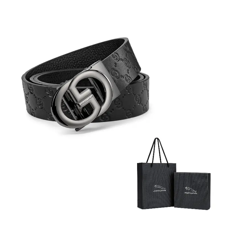 JAGUAR Ремень из натуральной кожи для мужчин черный, Black
JAGUAR Ремень из натуральной кожи для мужчин черный, Black