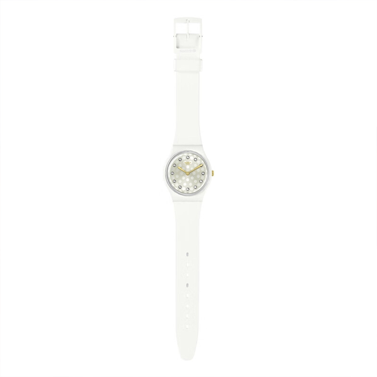 SWATCH Часы Unisex 34mm White Watch SO31W109
SWATCH Часы Unisex 34mm White Watch SO31W109