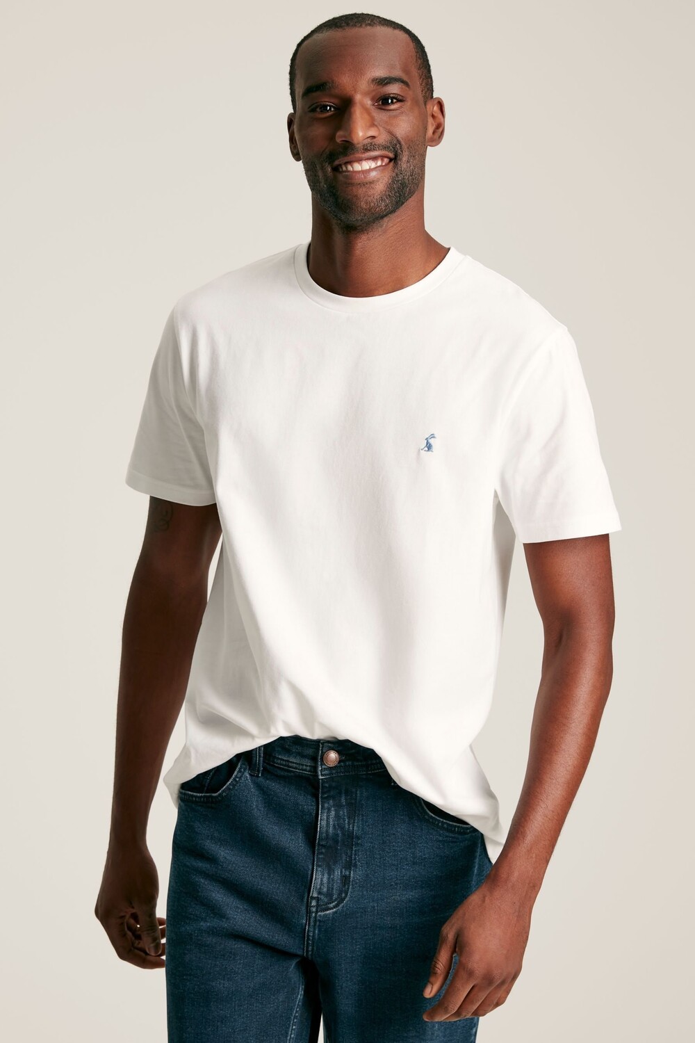 Футболка Denton из джерси с круглым вырезом Joules, белый
Футболка Denton из джерси с круглым вырезом Joules, белый