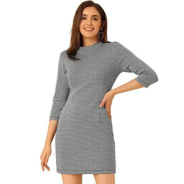 Женское платье для офиса с принтом в клетку, зауженным кроем, длинным рукавом и воротником-стойкой Megaretailer
Женское платье для офиса с принтом в клетку, зауженным кроем, длинным рукавом и воротником-стойкой Megaretailer