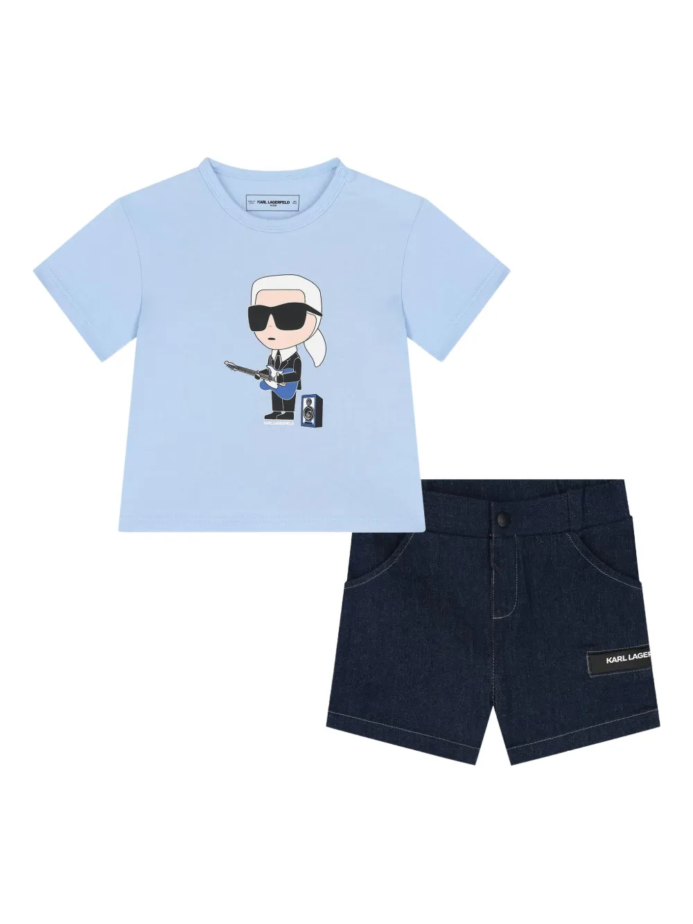 Шорты с логотипом (набор из двух штук) Karl Lagerfeld Kids, синий
Шорты с логотипом (набор из двух штук) Karl Lagerfeld Kids, синий