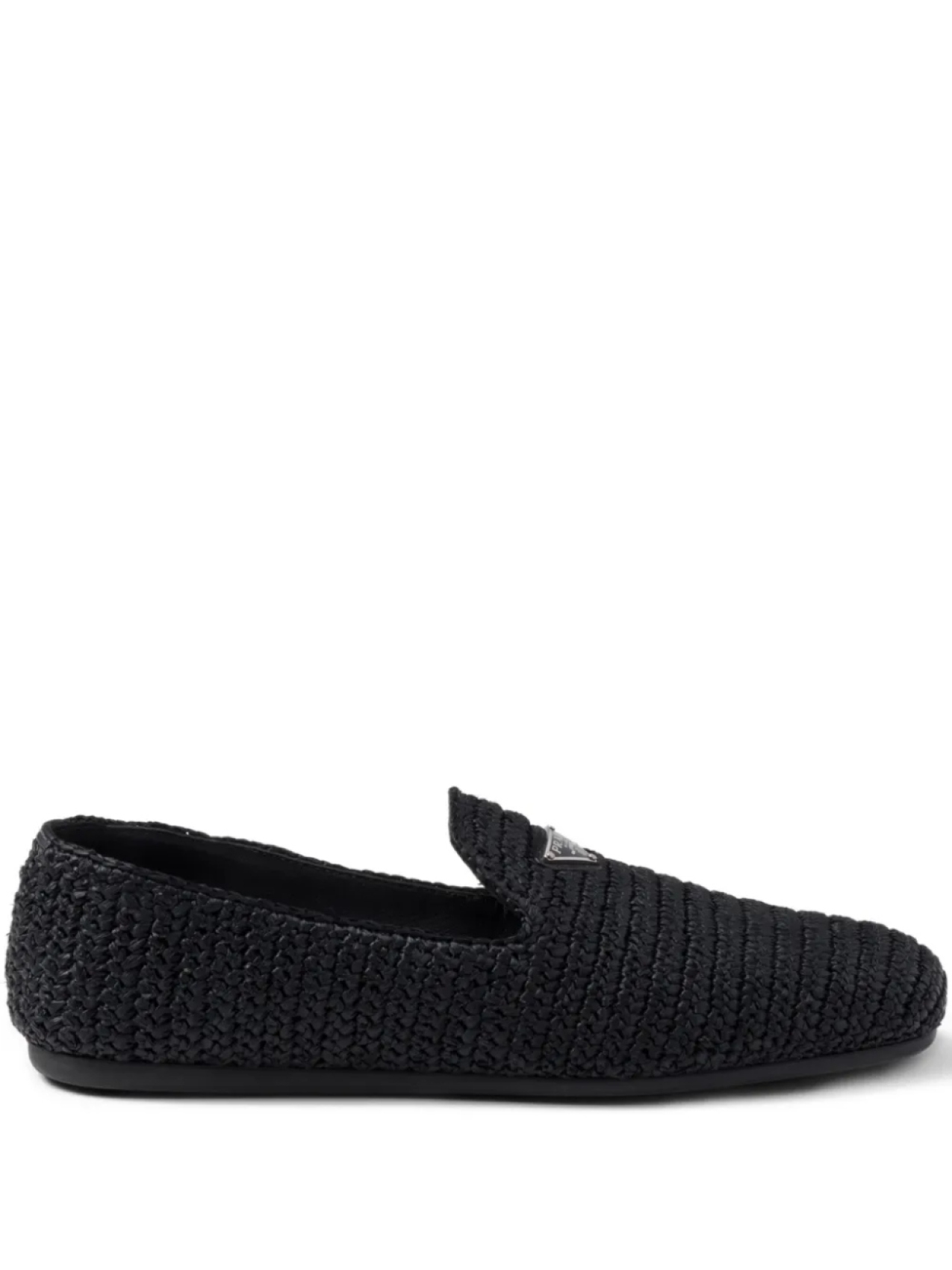 Prada плетеные слиперы, черный
Prada плетеные слиперы, черный