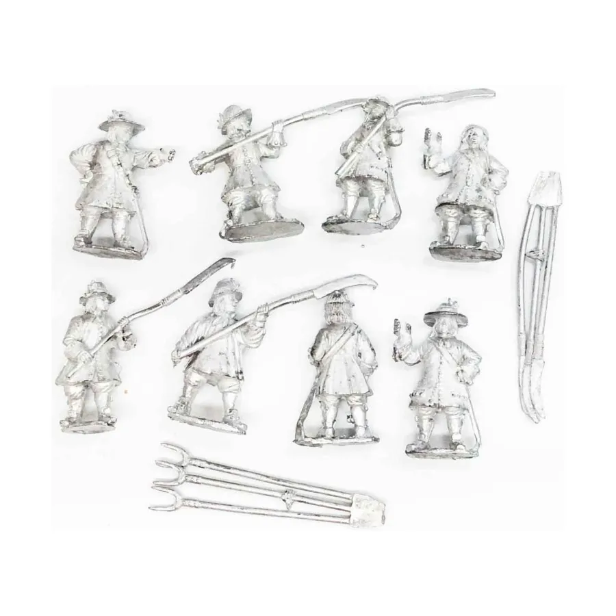 Монмутские повстанцы # 2, Historical Miniatures - Loose Miniatures (25mm)
Монмутские повстанцы # 2, Historical Miniatures - Loose Miniatures (25mm)