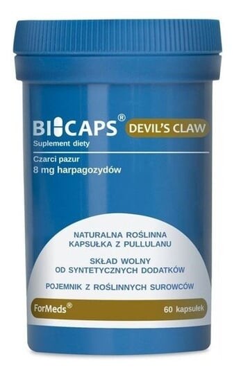 Formeds, Bicaps, БАД «Коготь дьявола», 60 капсул
Formeds, Bicaps, БАД «Коготь дьявола», 60 капсул