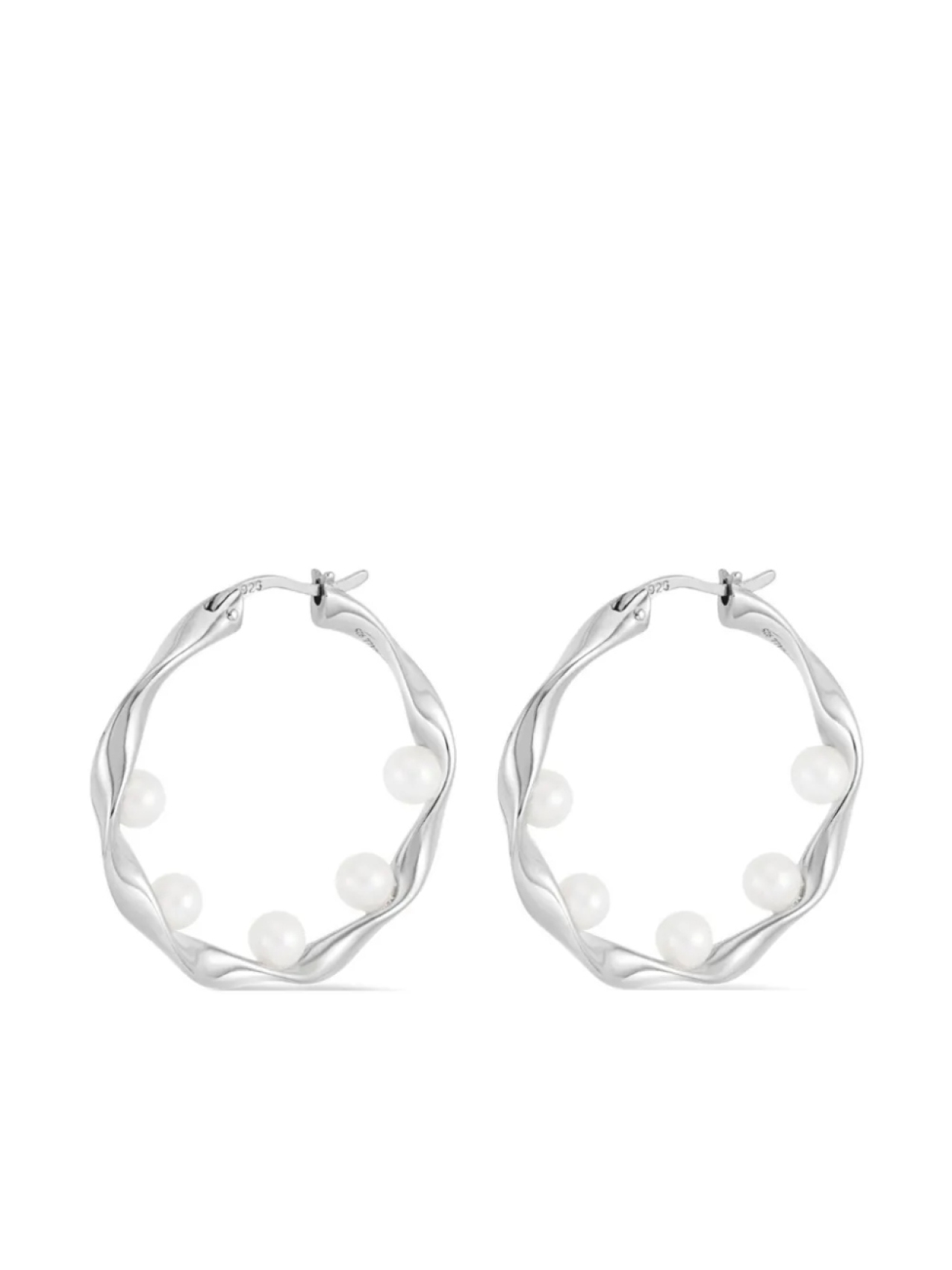 Серьги-кольца с водопадным барочным жемчугом DOWER AND HALL, серебряный
Серьги-кольца с водопадным барочным жемчугом DOWER AND HALL, серебряный