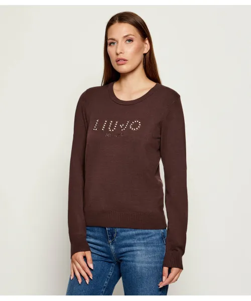 Свитер Regular fit Liu Jo Sport, коричневый
Свитер Regular fit Liu Jo Sport, коричневый