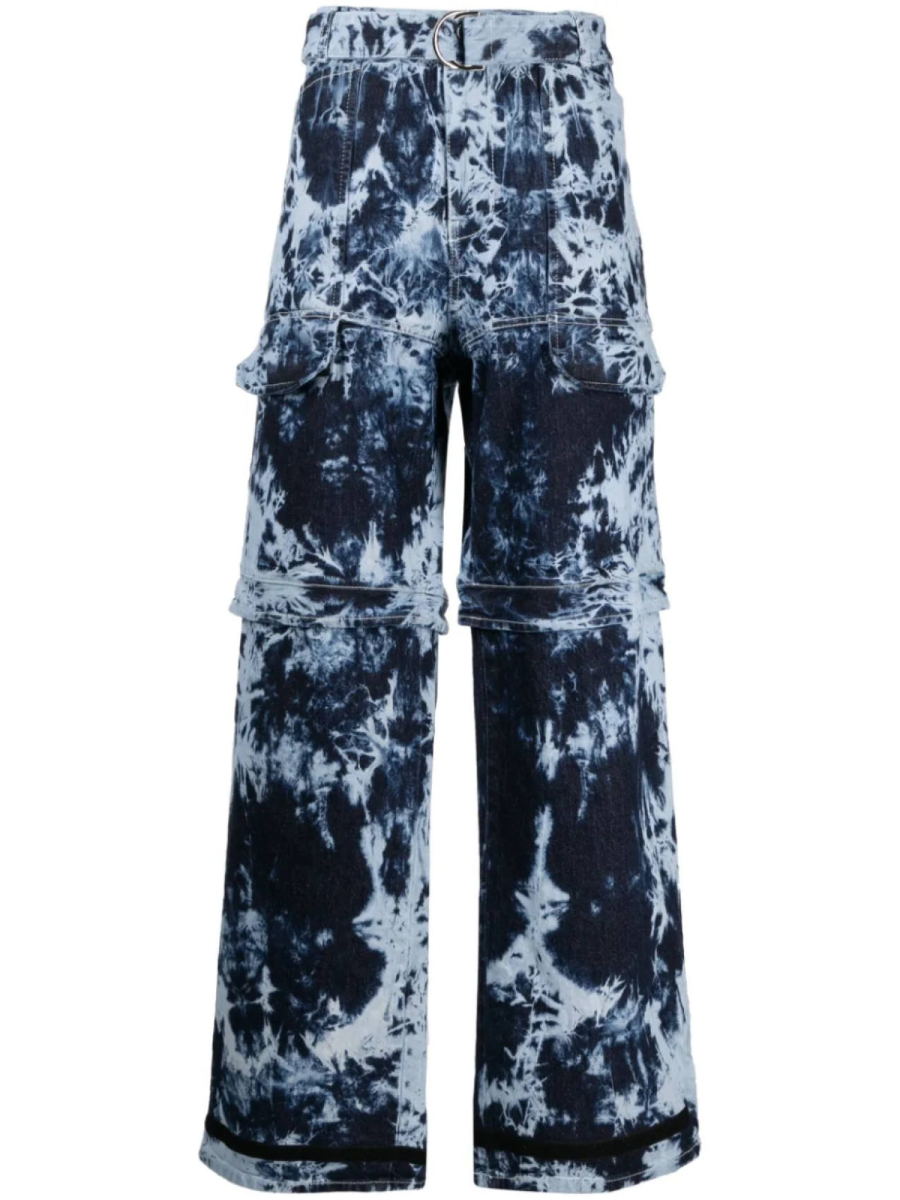 Джинсы с принтом тай-дай и поясом Ferrari, синий
Джинсы с принтом тай-дай и поясом Ferrari, синий