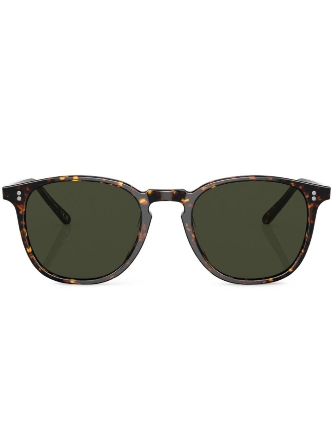 Oliver Peoples солнцезащитные очки Finley в круглой оправе, зеленый
Oliver Peoples солнцезащитные очки Finley в круглой оправе, зеленый
