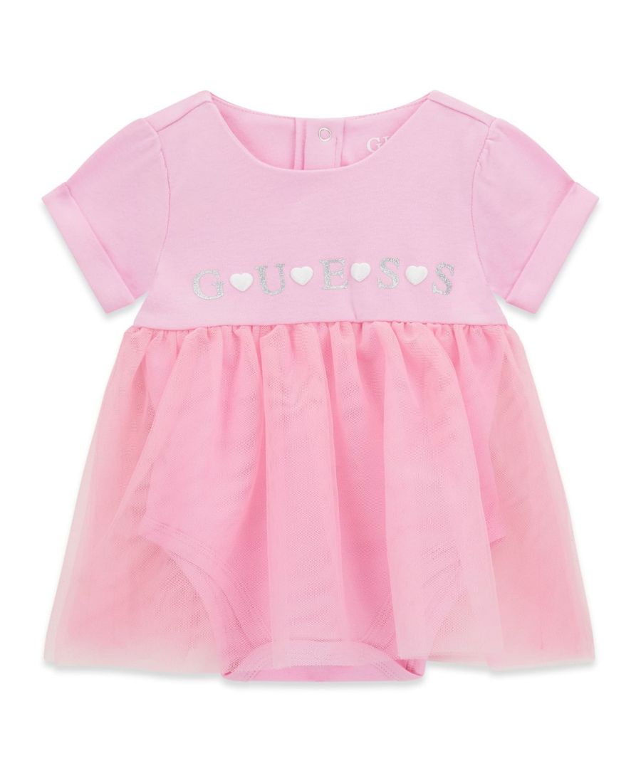 Платье с короткими рукавами для девочек GUESS, Pink
Платье с короткими рукавами для девочек GUESS, Pink