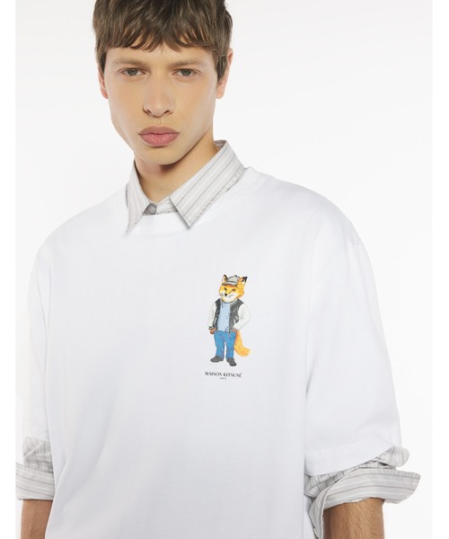 Футболка оверсайз, DRESSED FOX Maison Kitsune, белый
Футболка оверсайз, DRESSED FOX Maison Kitsune, белый