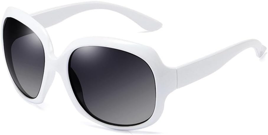 Большие поляризованные солнцезащитные очки для женщин, большие круглые солнцезащитные очки в винтажном стиле для активного отдыха на открытом воздухе с защитой от бликов VFDHN, White Grey
Большие поляризованные солнцезащитные очки для женщин, большие круглые солнцезащитные очки в винтажном стиле для активного отдыха на открытом воздухе с защитой от бликов VFDHN, White Grey