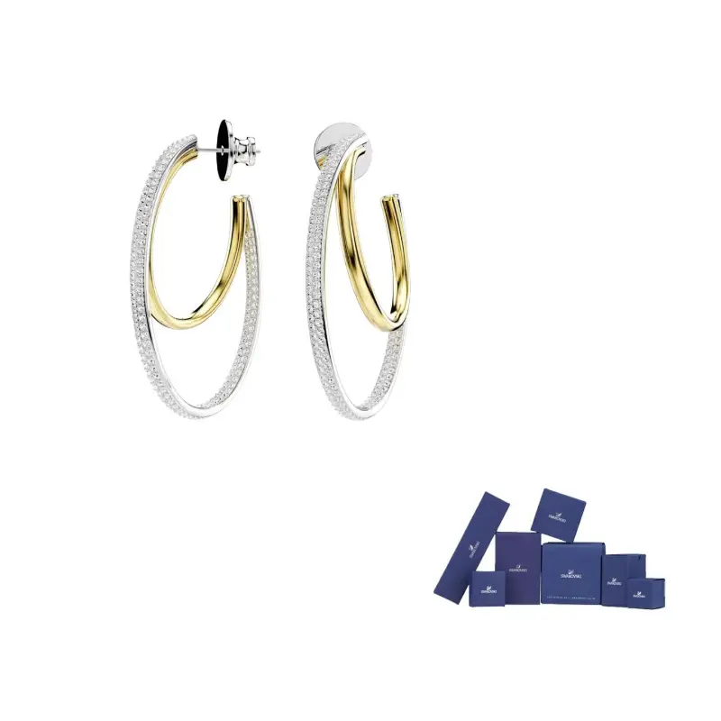 Гипербола двойные серьги с бриллиантами Swarovski
Гипербола двойные серьги с бриллиантами Swarovski