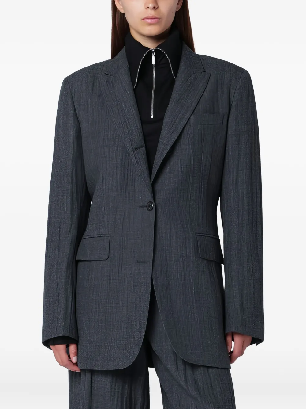 Однобортный пиджак Our Legacy, серый
Однобортный пиджак Our Legacy, серый