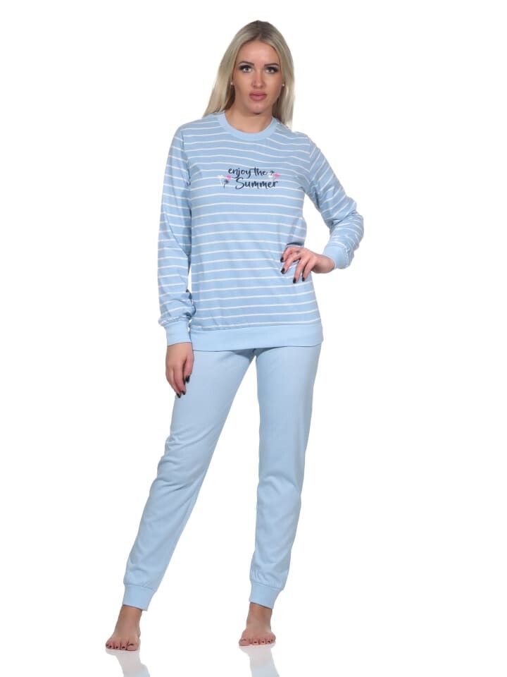Пижама NORMANN langarm Bündchen Streifen, голубой
Пижама NORMANN langarm Bündchen Streifen, голубой