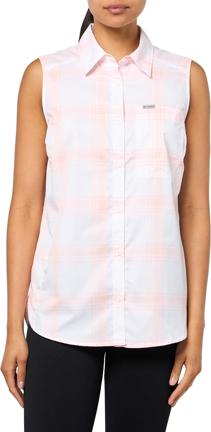 Женская рубашка Columbia Anytime Lite без рукавов, Pink Sand Picnic Plaid
Женская рубашка Columbia Anytime Lite без рукавов, Pink Sand Picnic Plaid