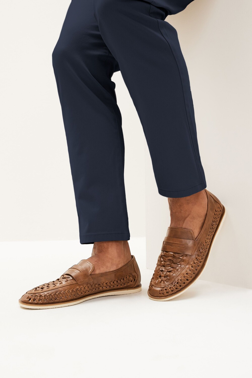 Плетеные мокасины Next, коричневый
Плетеные мокасины Next, коричневый