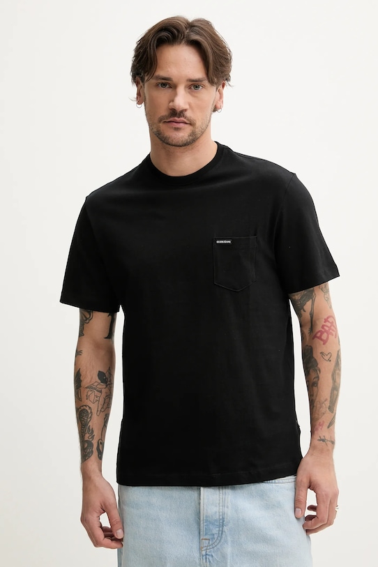 Хлопковая футболка Guess Jeans, черный
Хлопковая футболка Guess Jeans, черный