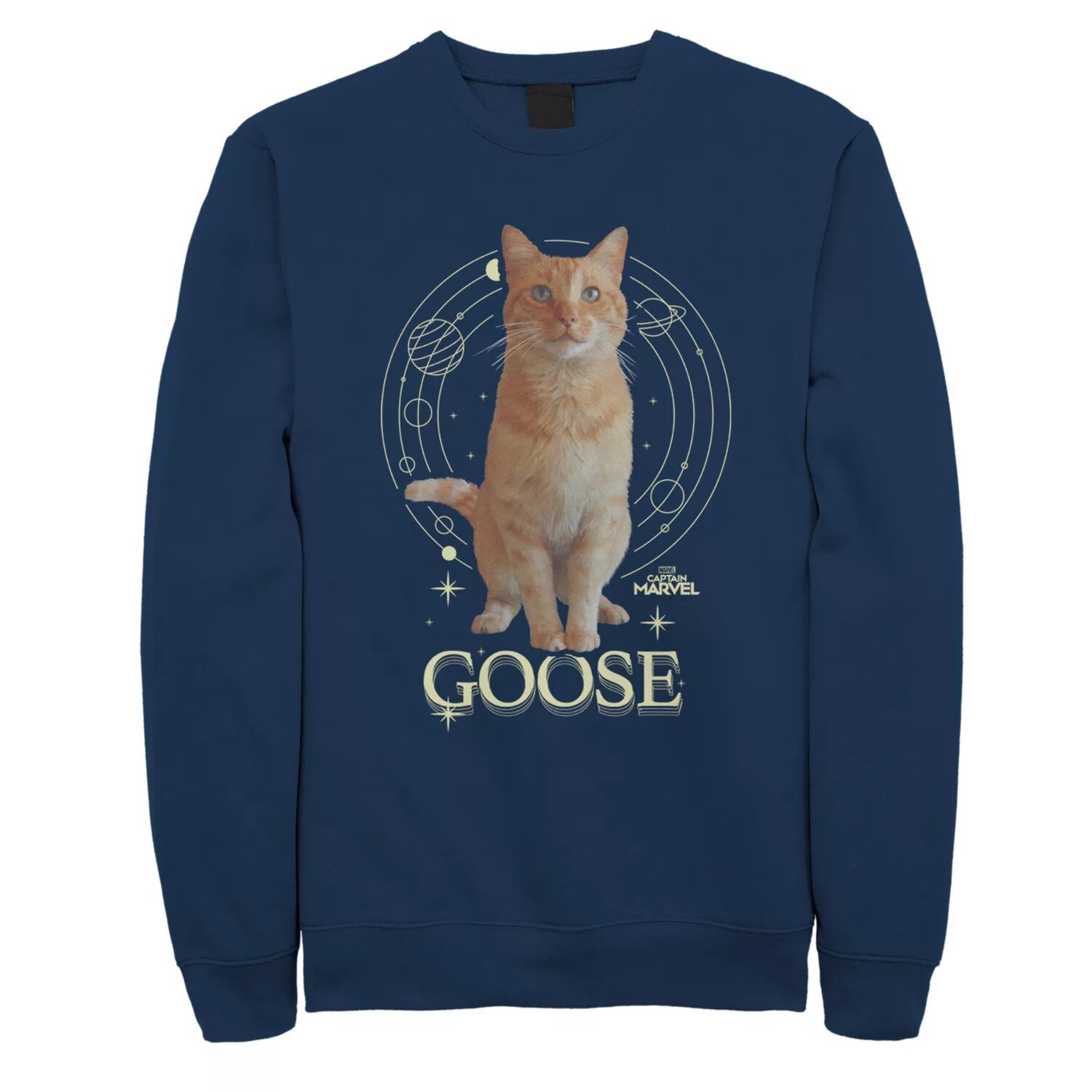 Мужской свитшот Captain Marvel Goose Kitty Licensed Character
Мужской свитшот Captain Marvel Goose Kitty Licensed Character
