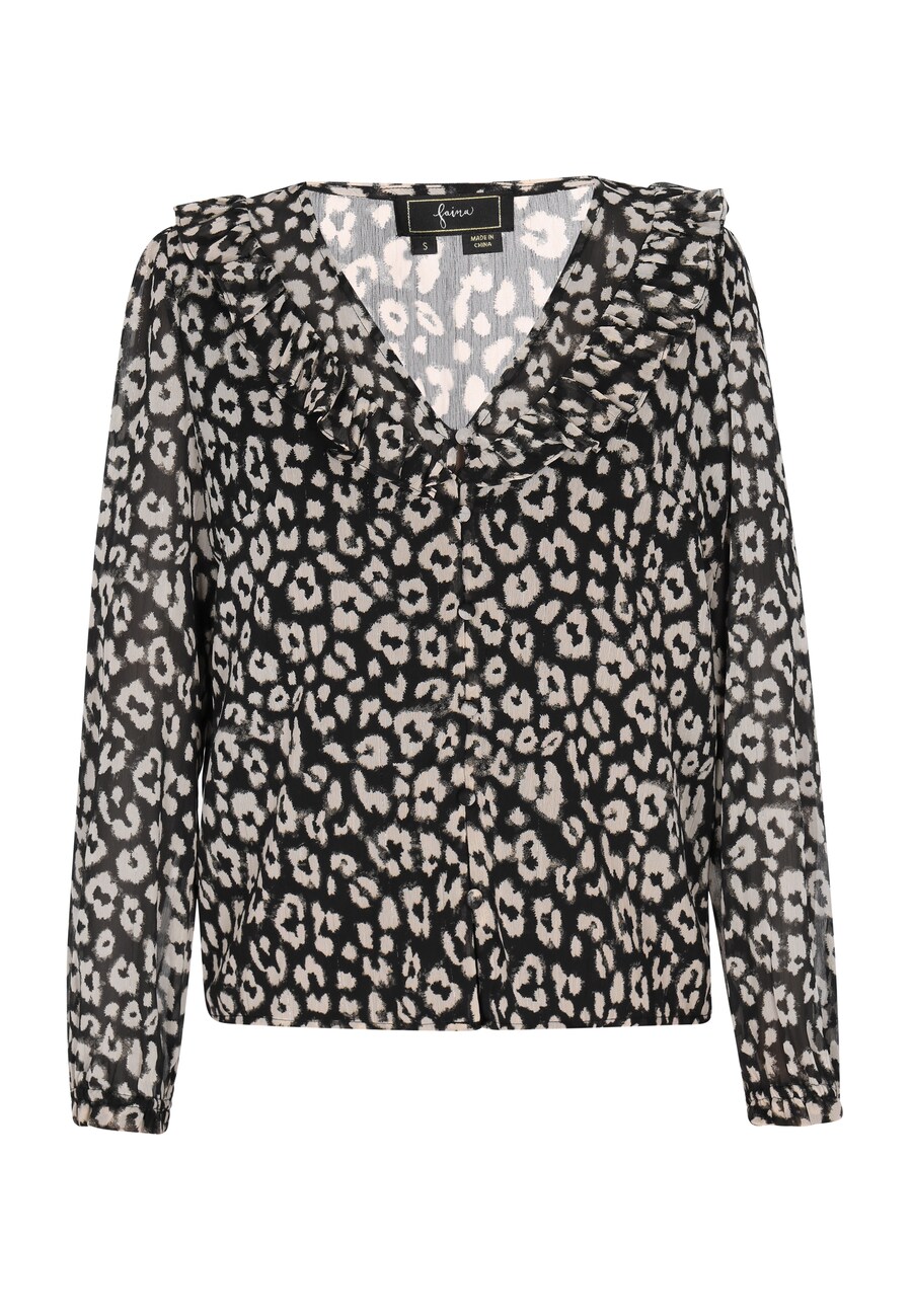 Блуза faina Fashion Look, цвет Cream/Black
Блуза faina Fashion Look, цвет Cream/Black