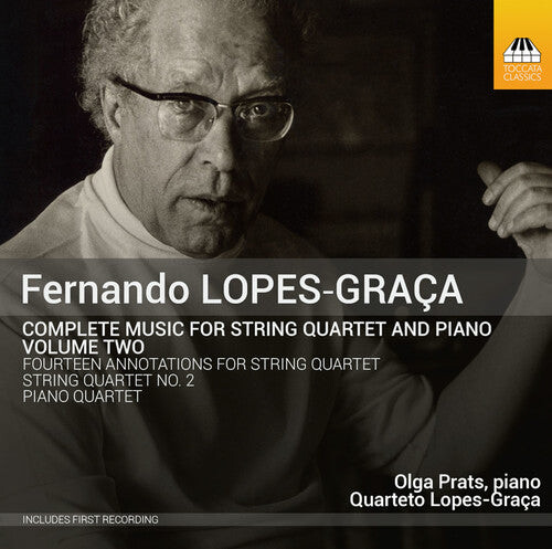 CD диск Lopes-Graca / Prats / Lopes-Graca Quartet: Complete Music for String Quartet & Piano 2
CD диск Lopes-Graca / Prats / Lopes-Graca Quartet: Complete Music for String Quartet & Piano 2
