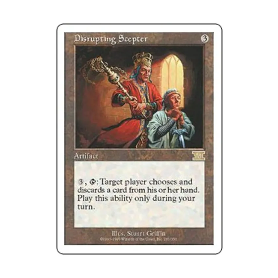 CCG Разрушающий скипетр (клавиша R), MTG - 6th Edition (Classic)
CCG Разрушающий скипетр (клавиша R), MTG - 6th Edition (Classic)