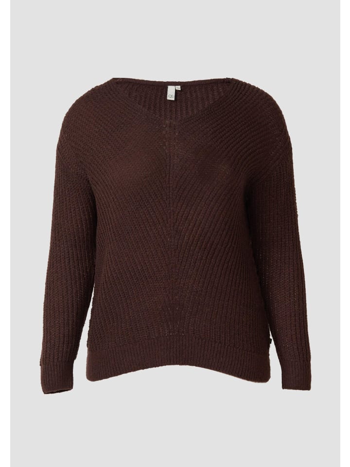 Вязаный свитер в цвете 49W0_bordeaux QS
Вязаный свитер в цвете 49W0_bordeaux QS