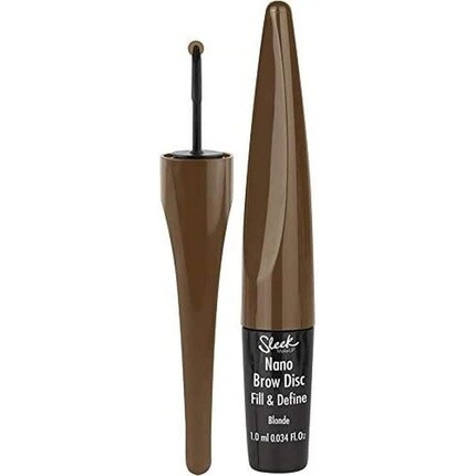 Диск для бровей Sleek MakeUP Nano имитирует движения волос, устойчив к растеканию и стойкости до 12 часов. Блонд, 1 мл.
Диск для бровей Sleek MakeUP Nano имитирует движения волос, устойчив к растеканию и стойкости до 12 часов. Блонд, 1 мл.