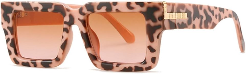 Ретро-солнцезащитные очки квадратной формы для женщин, модные леопардовые градиентные очки с защитой от УФ-излучения UV400, подходят для мужчин и женщин MTZJH, Pink Leopard Pink
Ретро-солнцезащитные очки квадратной формы для женщин, модные леопардовые градиентные очки с защитой от УФ-излучения UV400, подходят для мужчин и женщин MTZJH, Pink Leopard Pink