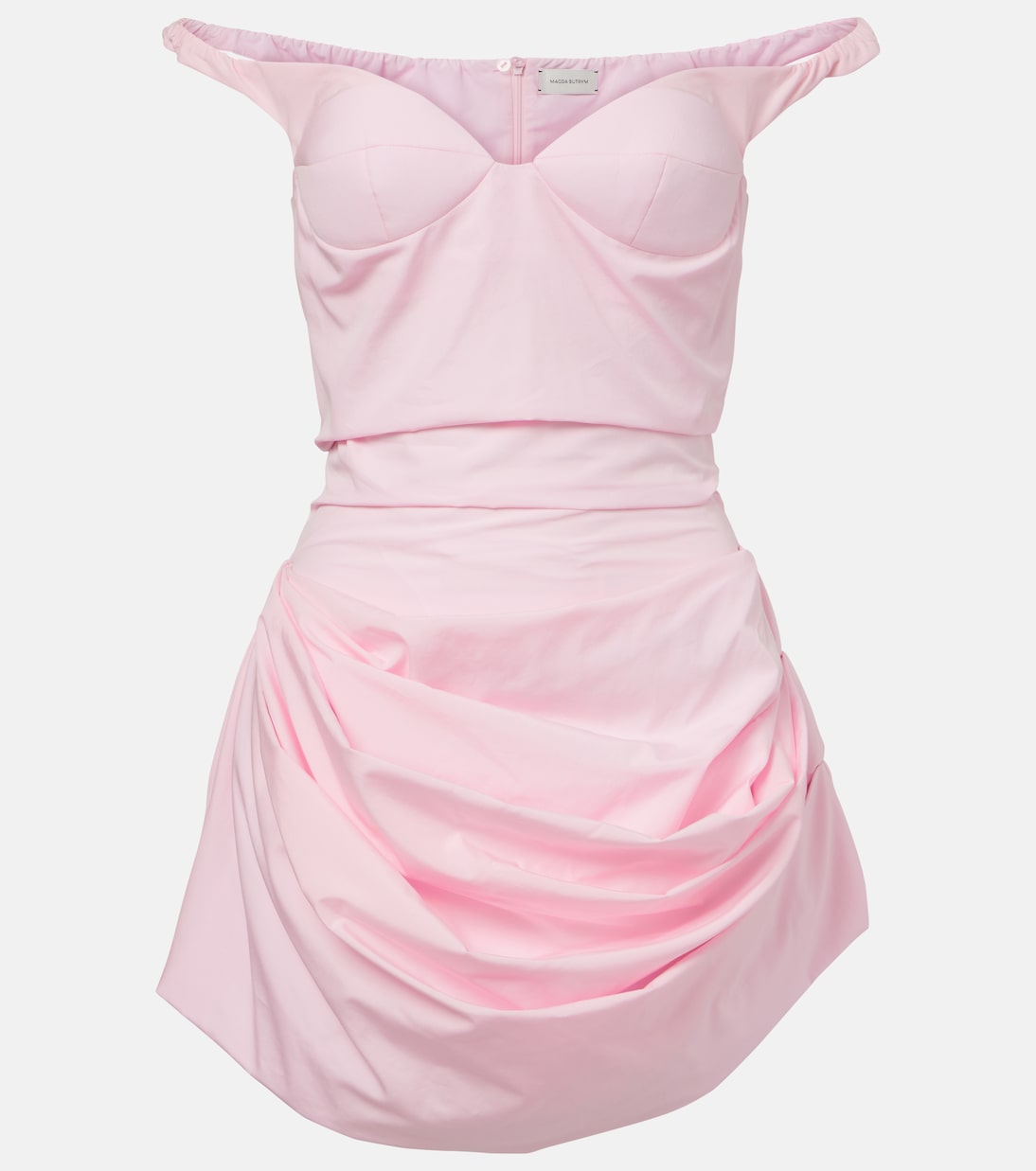Мини-платье из хлопка Magda Butrym, розовый
Мини-платье из хлопка Magda Butrym, розовый