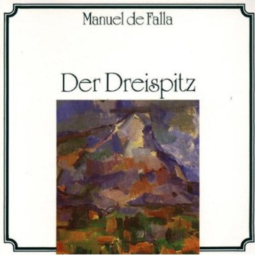 CD диск De Falla / Wurttemberg Phil Reutlingen: Der Dreispitz
CD диск De Falla / Wurttemberg Phil Reutlingen: Der Dreispitz